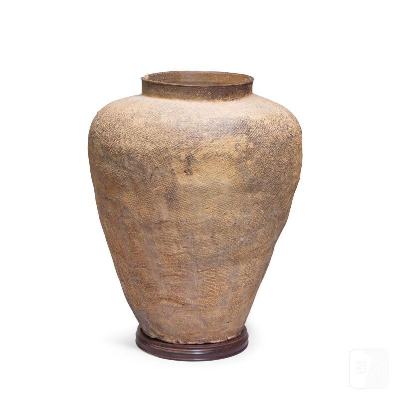 新石器時代及東周 彩繪陶罐及大陶罐 | A PAINTED POTTERY JAR AND A STONEWARE JAR - 图5